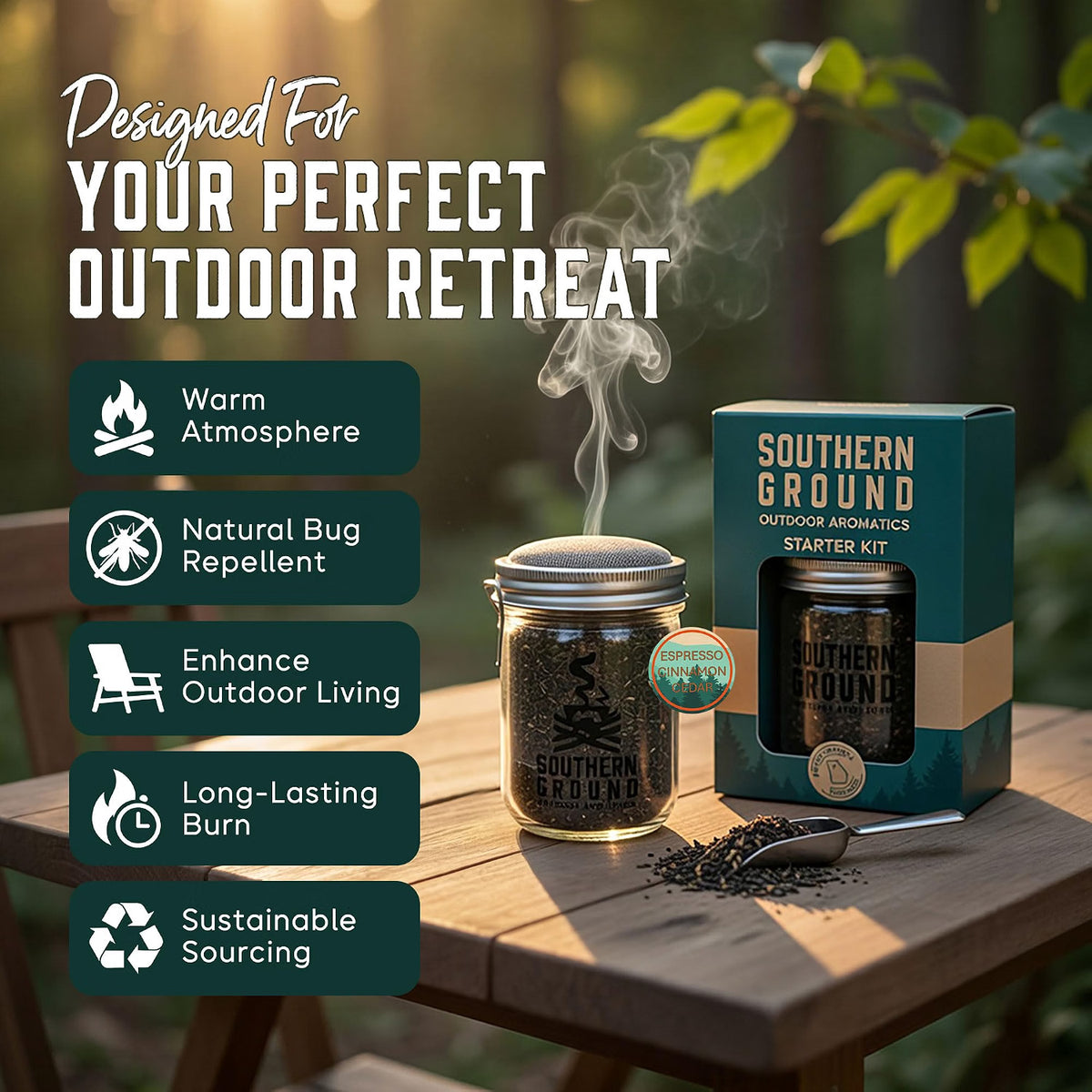 Starter Kit - Espresso Cinnamon Cedar