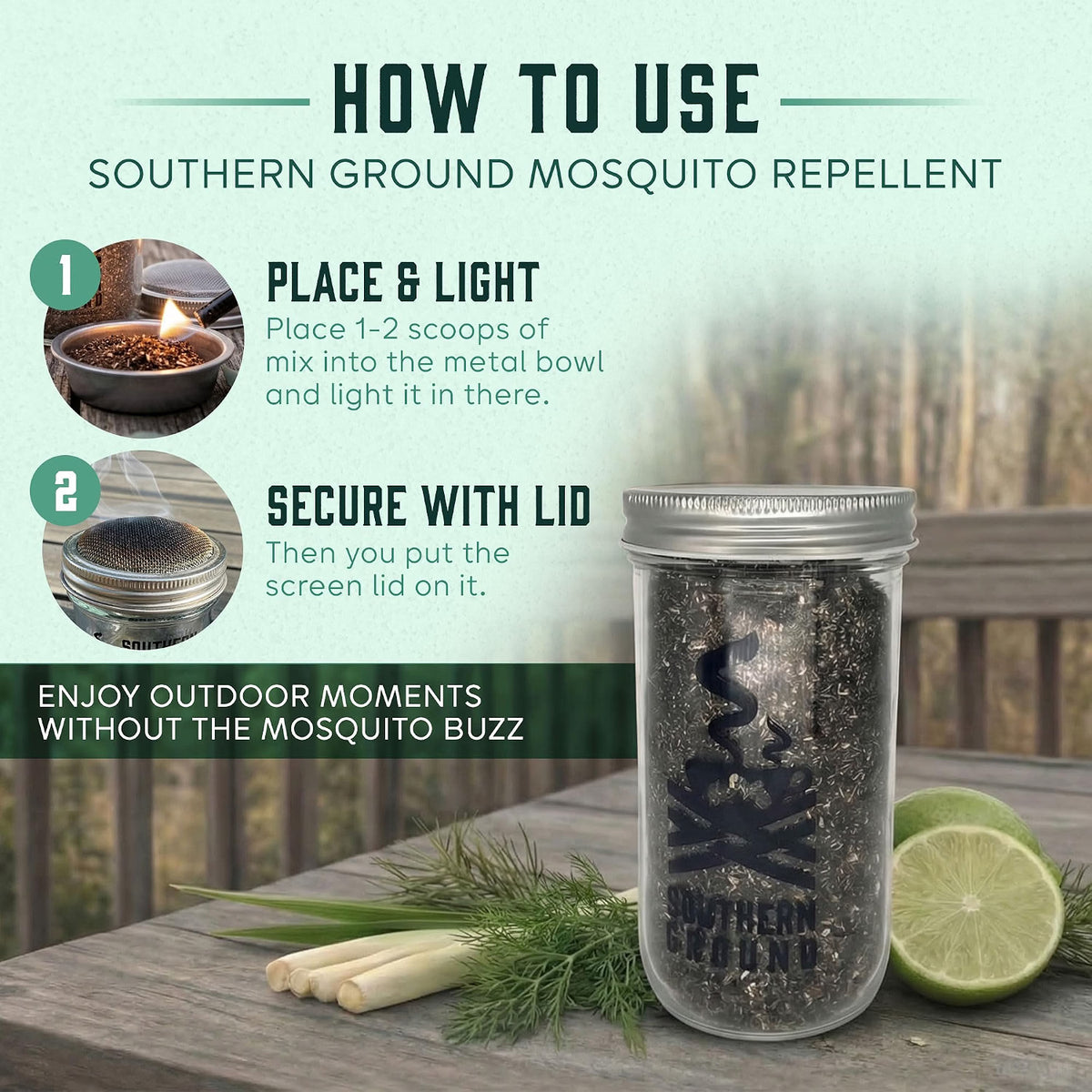 Refill - Black Pine Citronella Lime