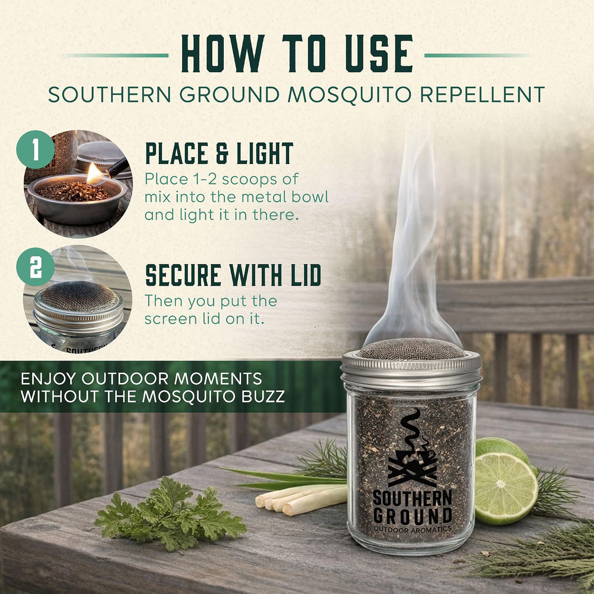 Starter Kit - Black Pine Citronella Lime